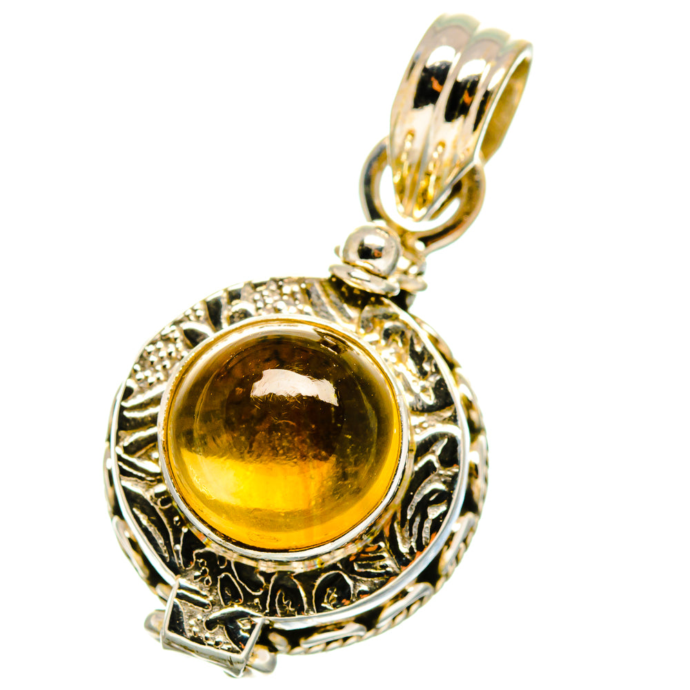 Citrine Pendants handcrafted by Anasilvercos - PD14825
