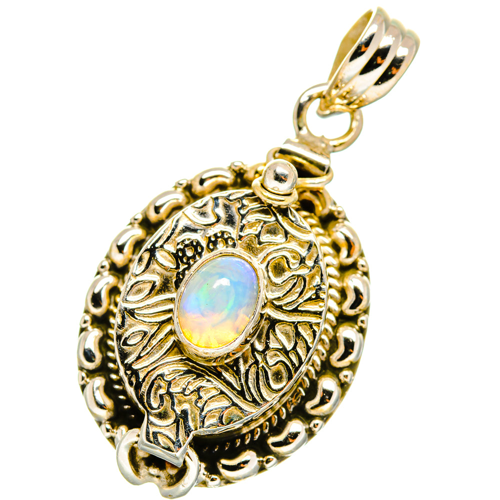 Ethiopian Opal Pendants handcrafted by Anasilvercos - PD14835