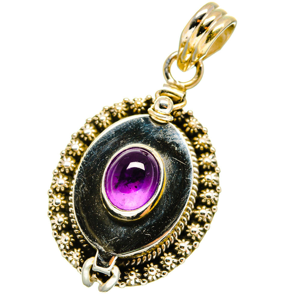 Amethyst Pendants handcrafted by Anasilvercos - PD14841