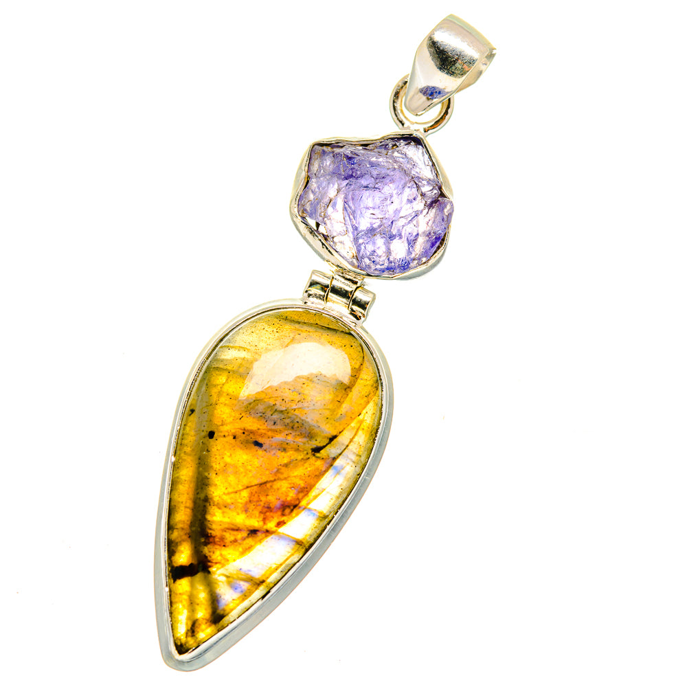 Labradorite Pendants handcrafted by Anasilvercos - PD14849