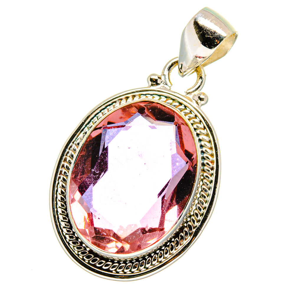 Color Change Alexandrite (Lab.) Pendants handcrafted by Anasilvercos - PD14877