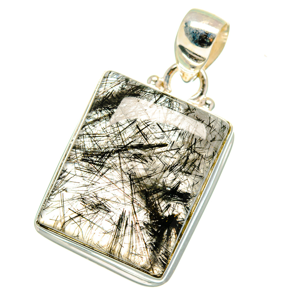 Tourmalinated Quartz Pendants handcrafted by Anasilvercos - PD14882