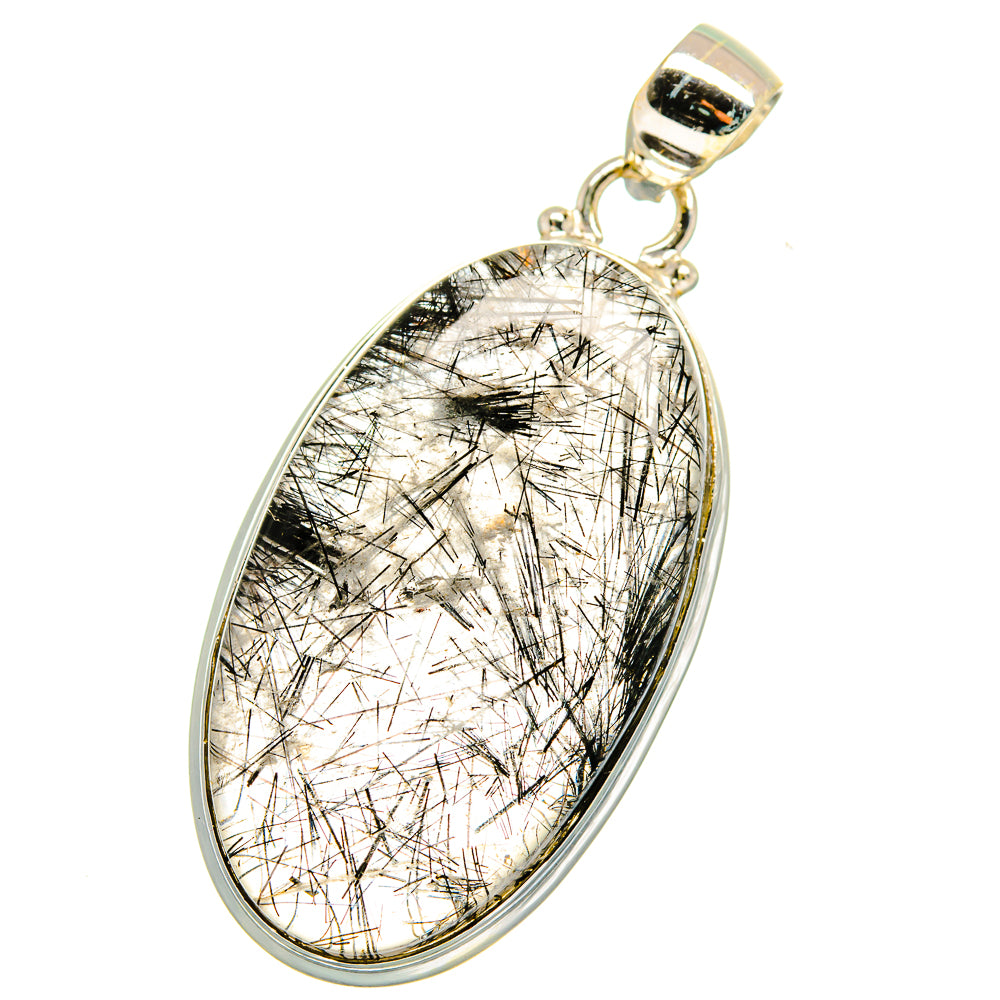Tourmalinated Quartz Pendants handcrafted by Anasilvercos - PD14886