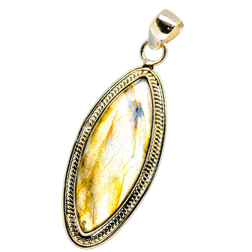 Labradorite Pendants handcrafted by Anasilvercos - PD14897