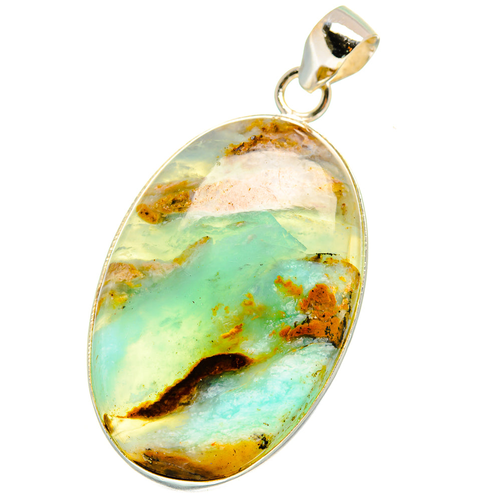 Peruvian Opal Pendants handcrafted by Anasilvercos - PD14917