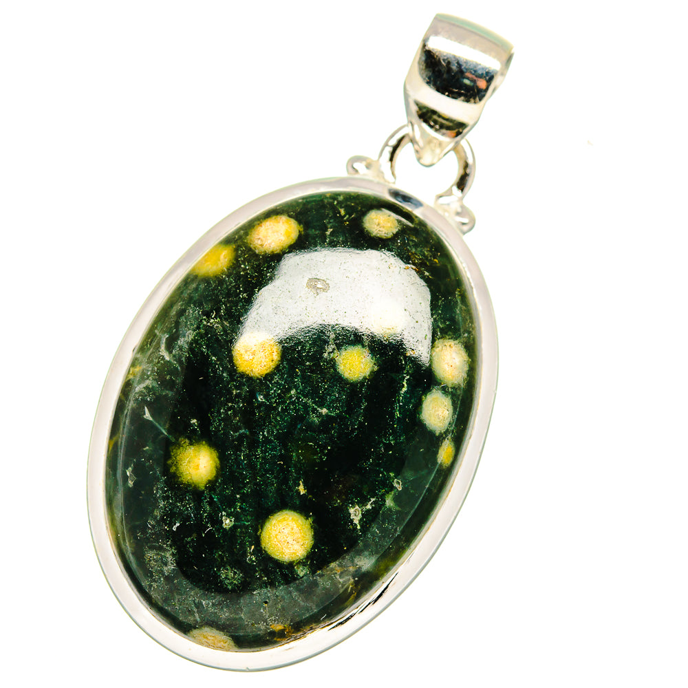 Ocean Jasper Pendants handcrafted by Anasilvercos - PD14918