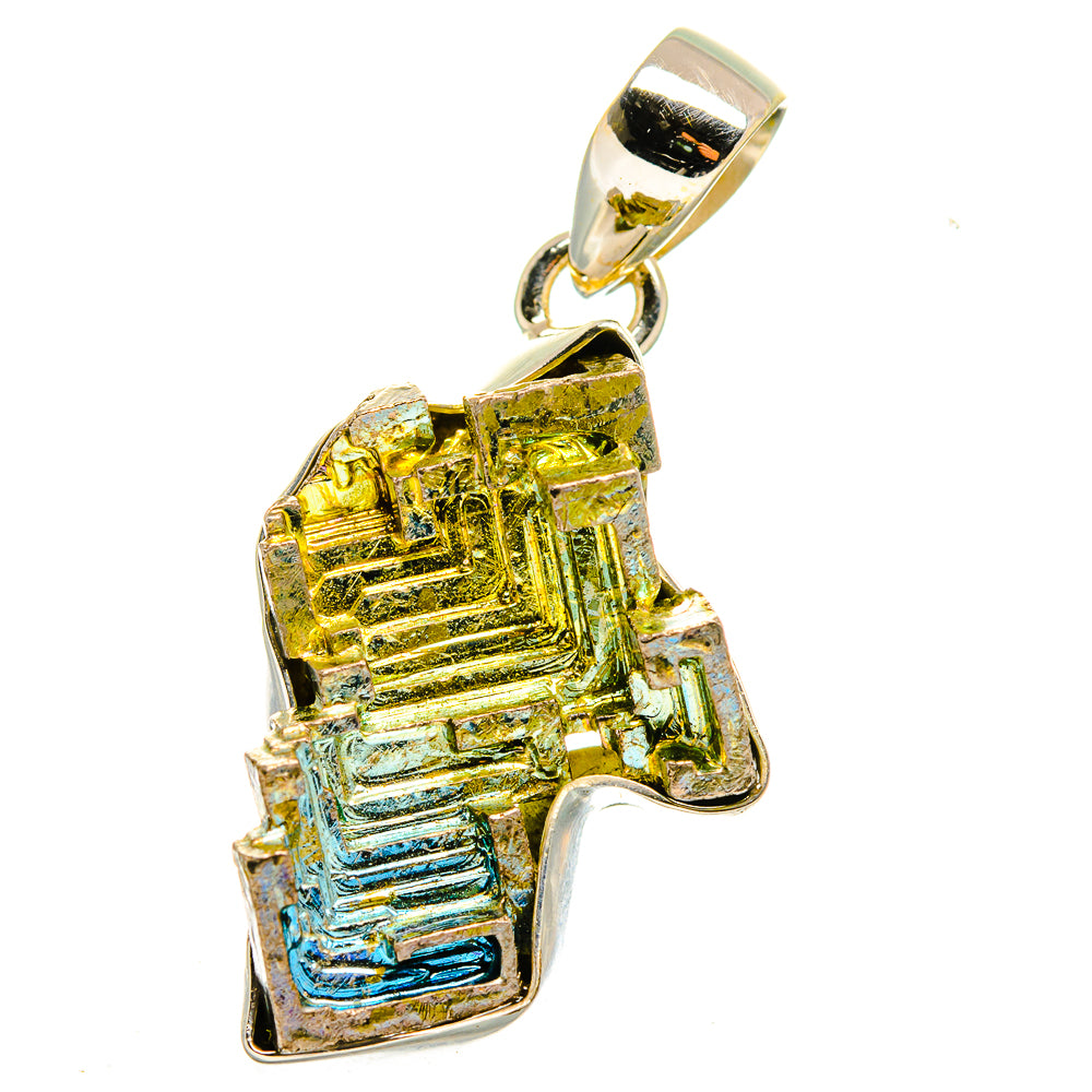 Bismuth Crystal Pendants handcrafted by Anasilvercos - PD14920
