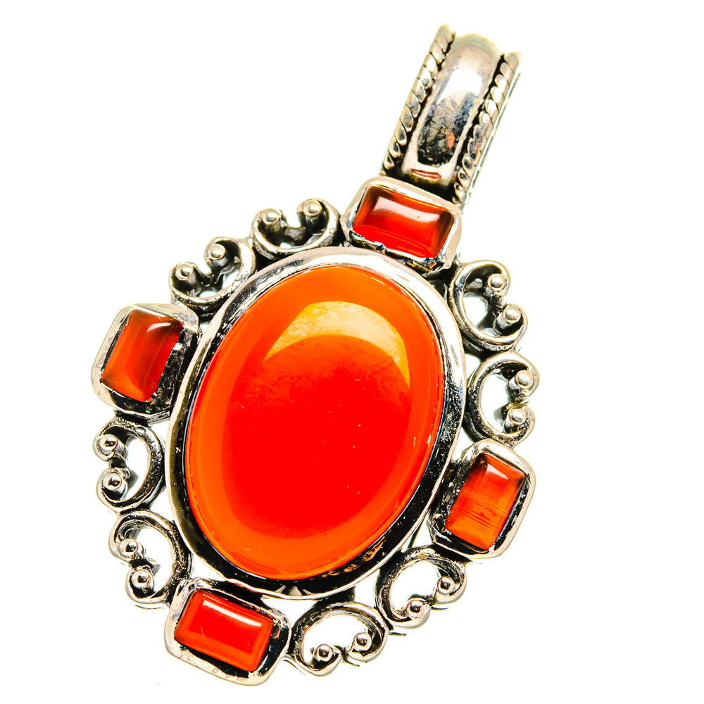 Carnelian Pendants handcrafted by Anasilvercos - PD14938