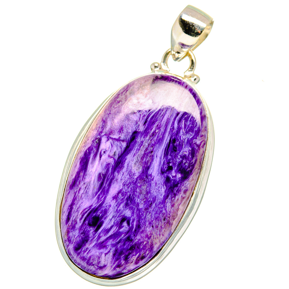 Charoite Pendants handcrafted by Anasilvercos - PD14945