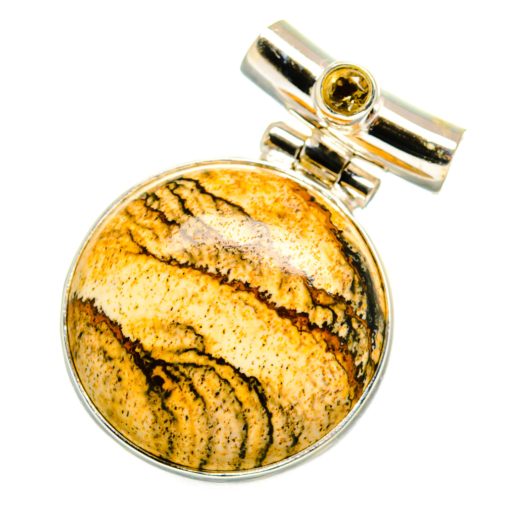Picture Jasper Pendants handcrafted by Anasilvercos - PD14954