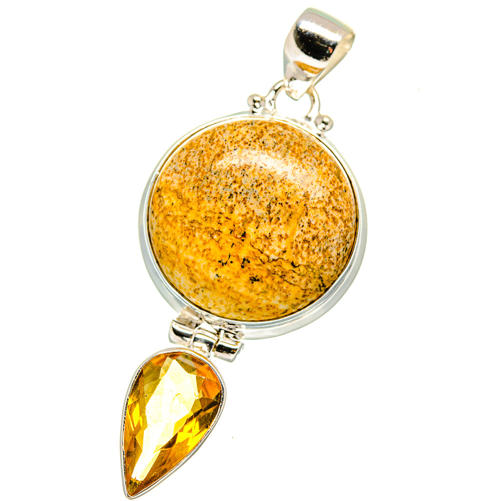 Picture Jasper Pendants handcrafted by Anasilvercos - PD14956