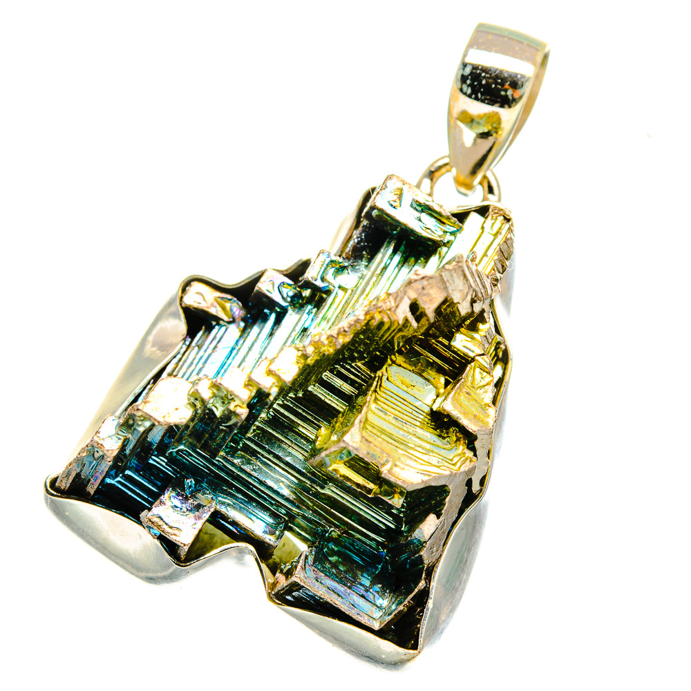 Bismuth Crystal Pendants handcrafted by Anasilvercos - PD14958