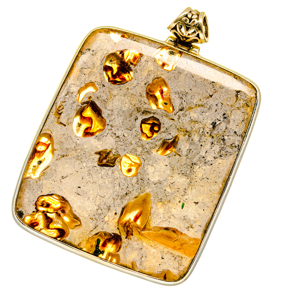 Turritella Agate Pendants handcrafted by Anasilvercos - PD15046