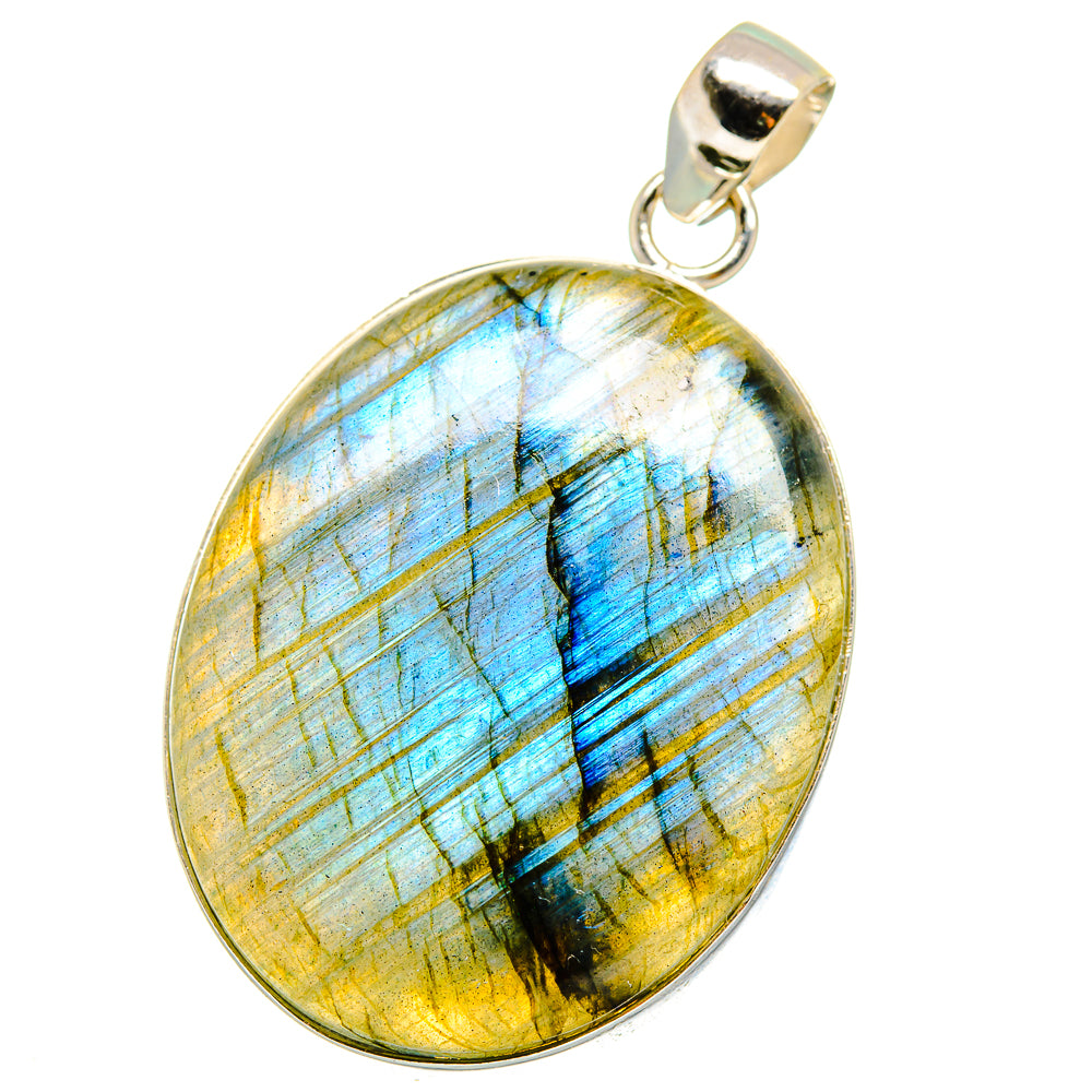 Labradorite Pendants handcrafted by Anasilvercos - PD15049