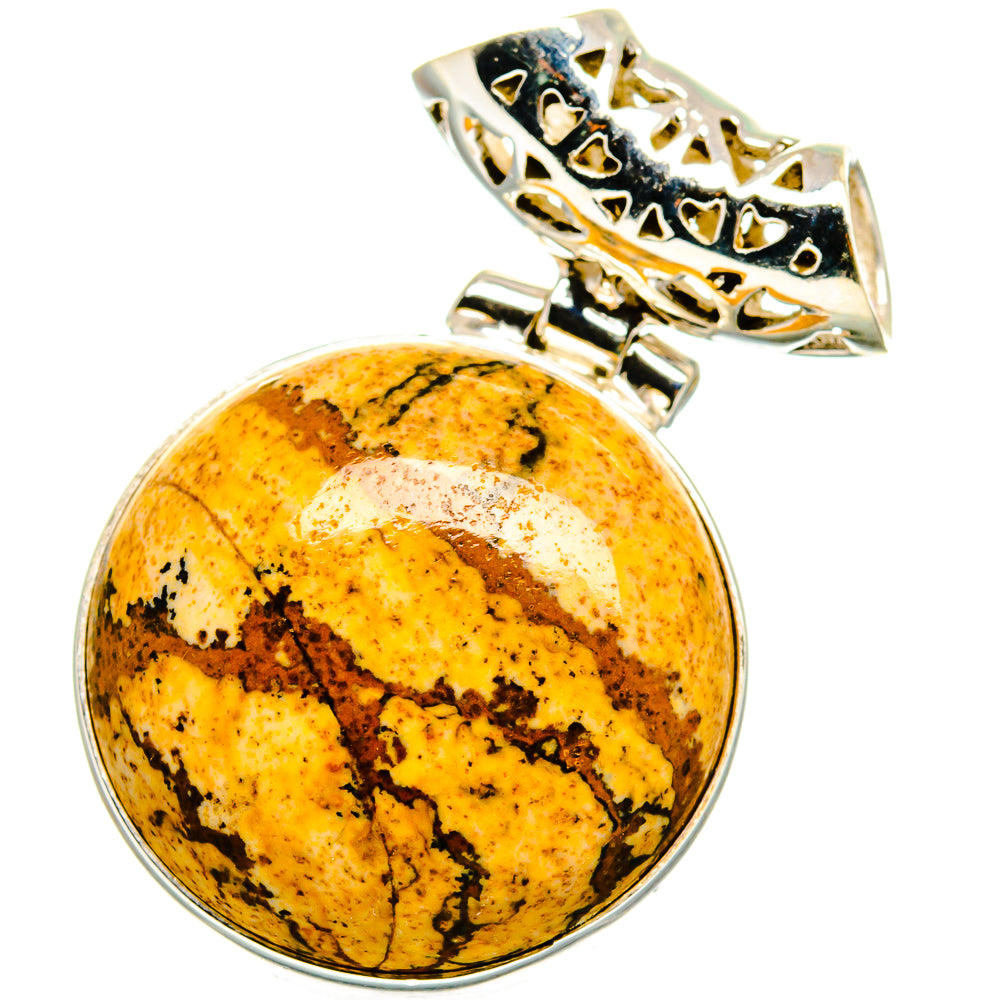 Picture Jasper Pendants handcrafted by Anasilvercos - PD15056