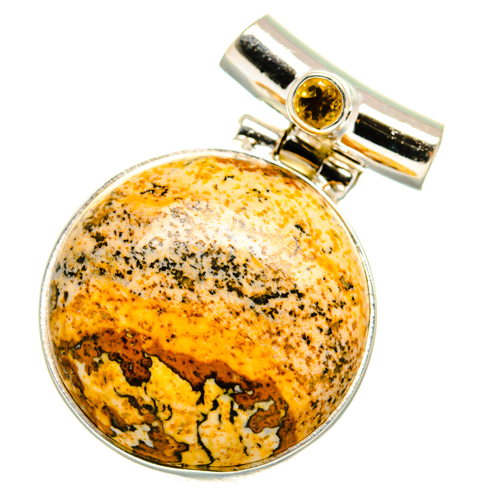 Picture Jasper Pendants handcrafted by Anasilvercos - PD15057