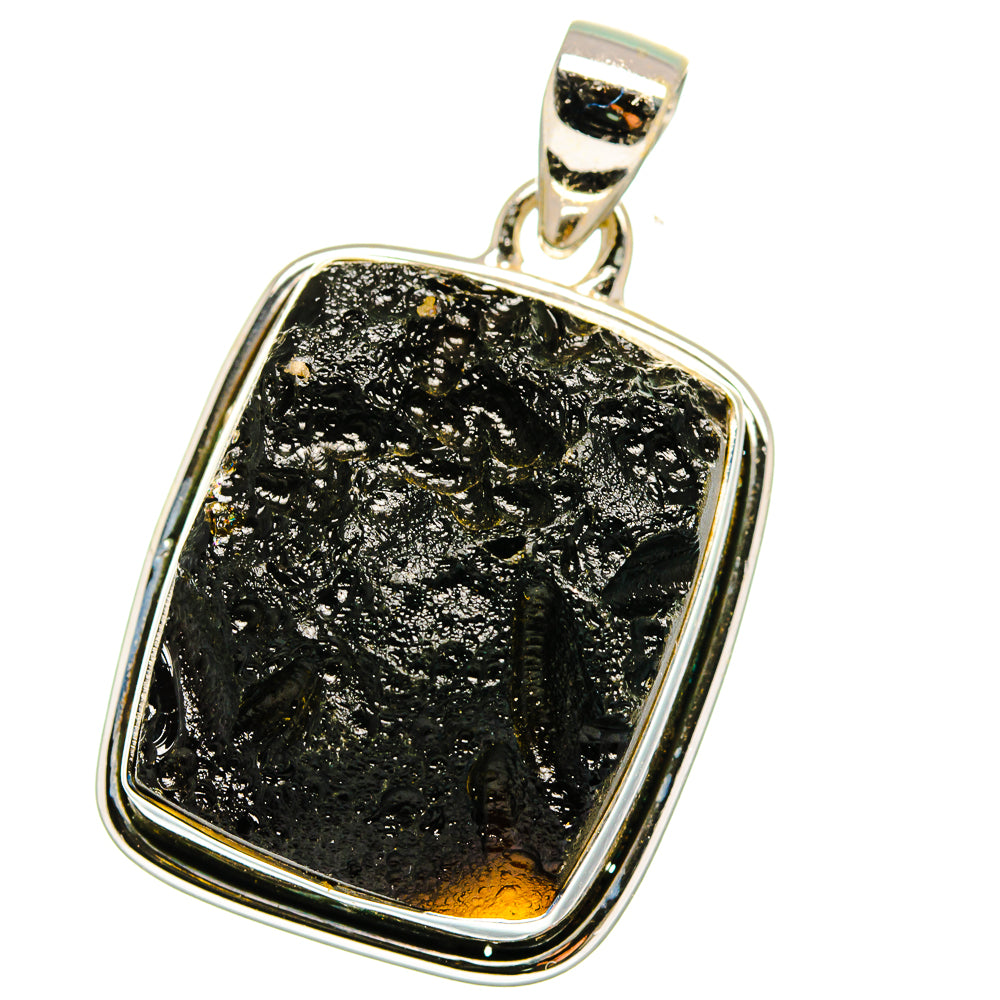 Tektite Pendants handcrafted by Anasilvercos - PD15064