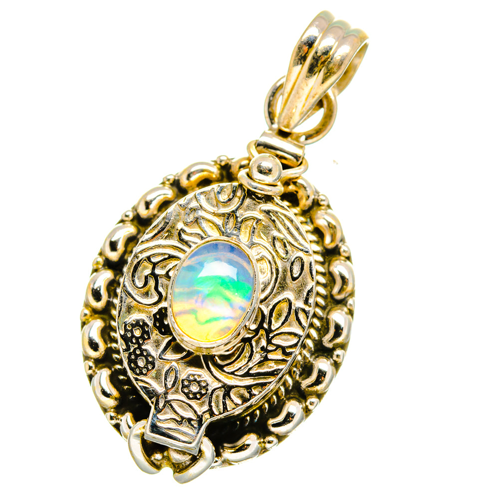 Ethiopian Opal Pendants handcrafted by Anasilvercos - PD15071