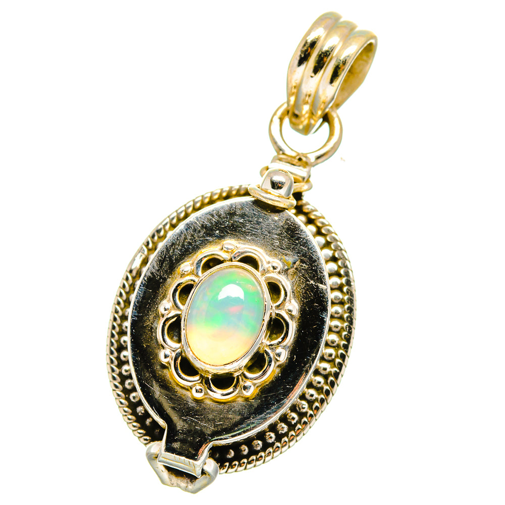 Ethiopian Opal Pendants handcrafted by Anasilvercos - PD15072