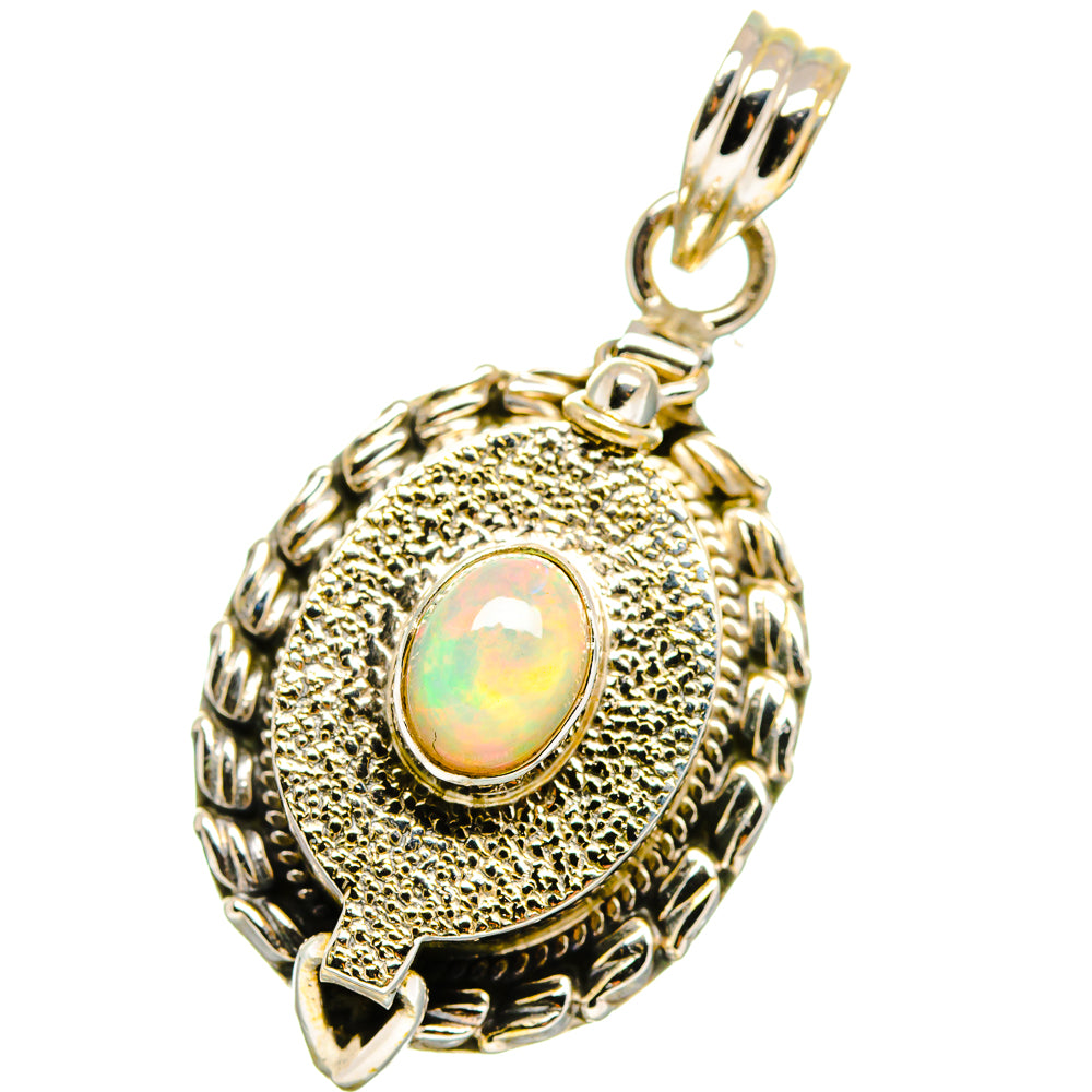 Ethiopian Opal Pendants handcrafted by Anasilvercos - PD15074