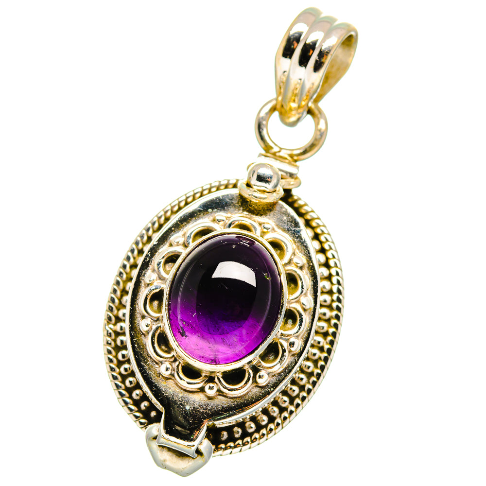 Amethyst Pendants handcrafted by Anasilvercos - PD15079