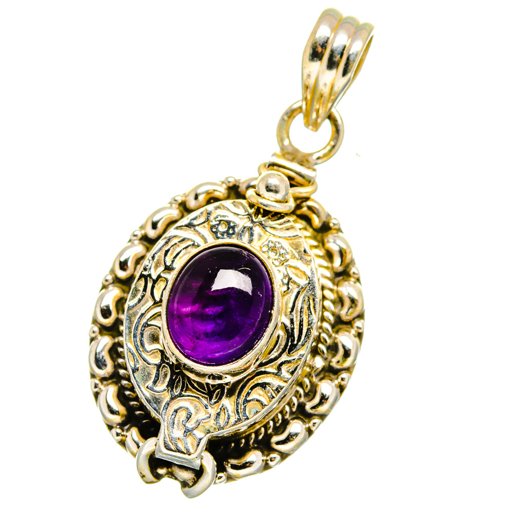 Amethyst Pendants handcrafted by Anasilvercos - PD15085