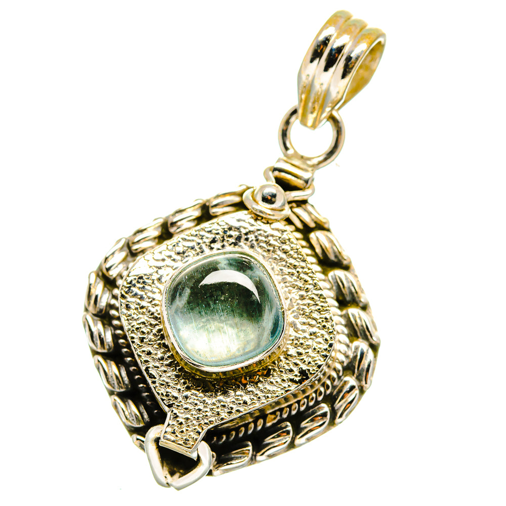 Aquamarine Pendants handcrafted by Anasilvercos - PD15093