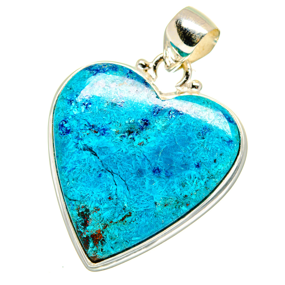 Chrysocolla Pendants handcrafted by Anasilvercos - PD15096