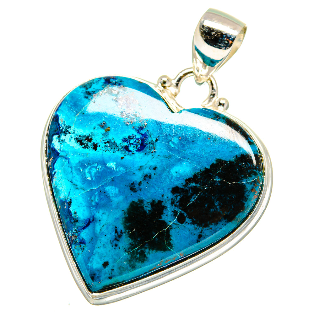 Shattuckite Pendants handcrafted by Anasilvercos - PD15097