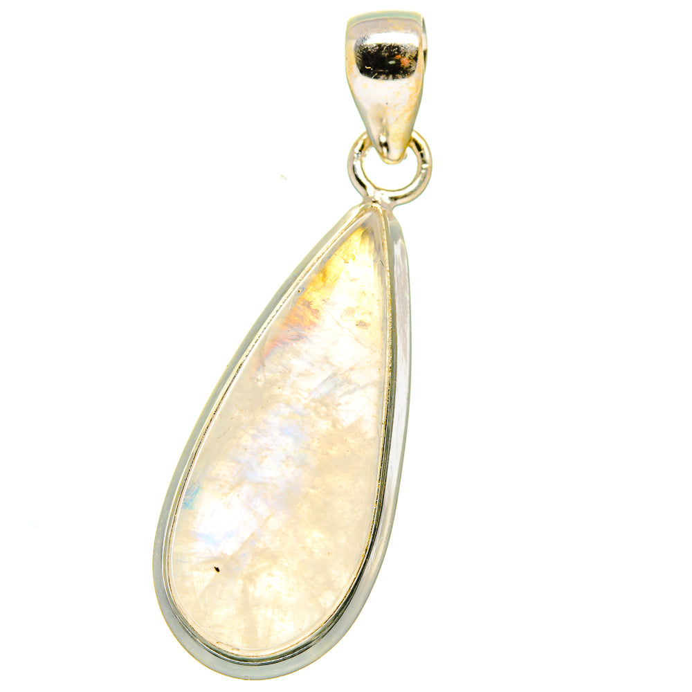 Rainbow Moonstone Pendants handcrafted by Anasilvercos - PD15122 - Photo 2