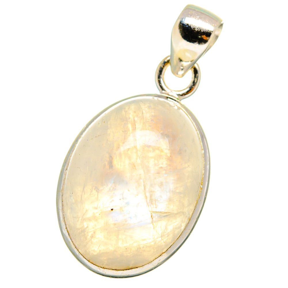 Rainbow Moonstone Pendants handcrafted by Anasilvercos - PD15151 - Photo 2