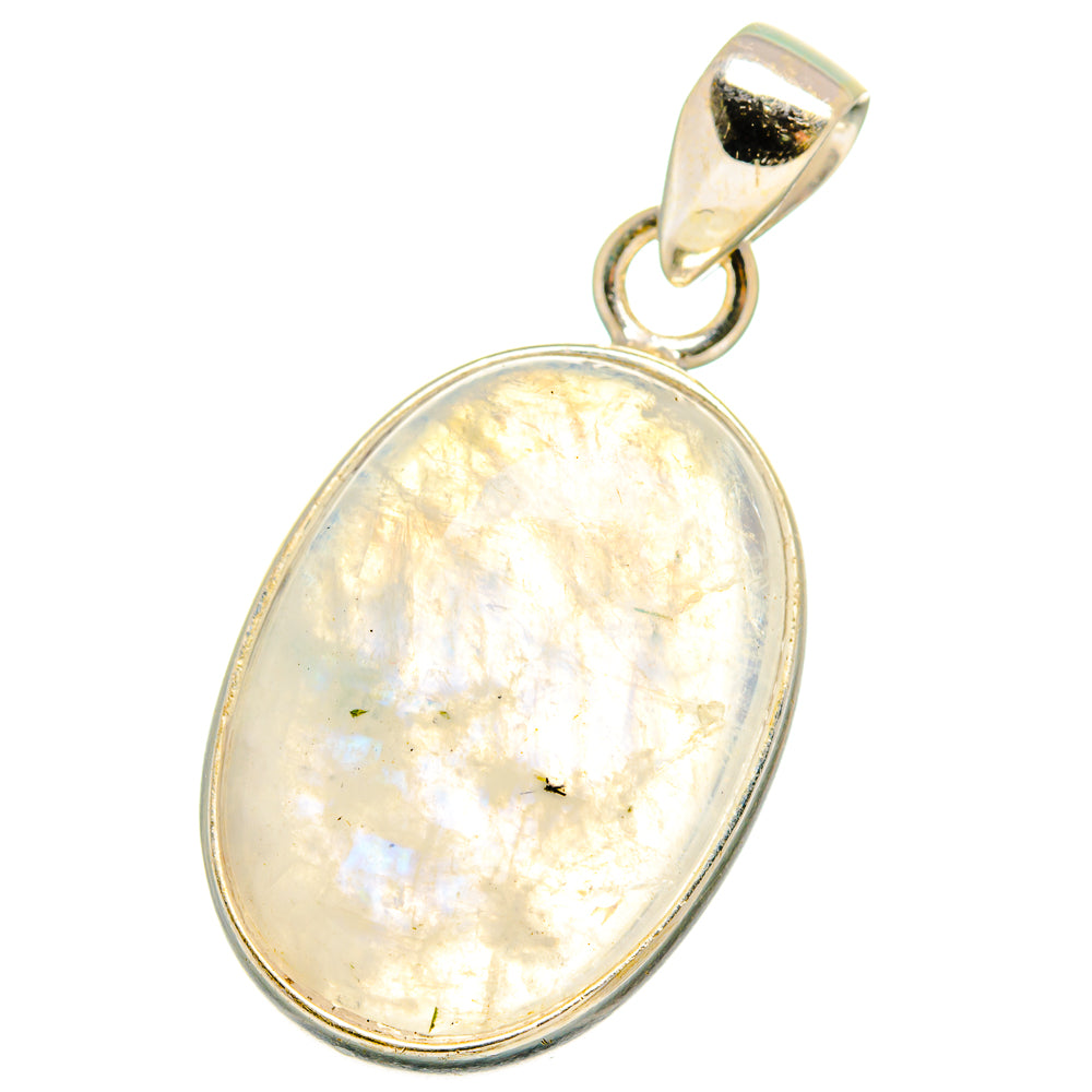 Rainbow Moonstone Pendants handcrafted by Anasilvercos - PD15158