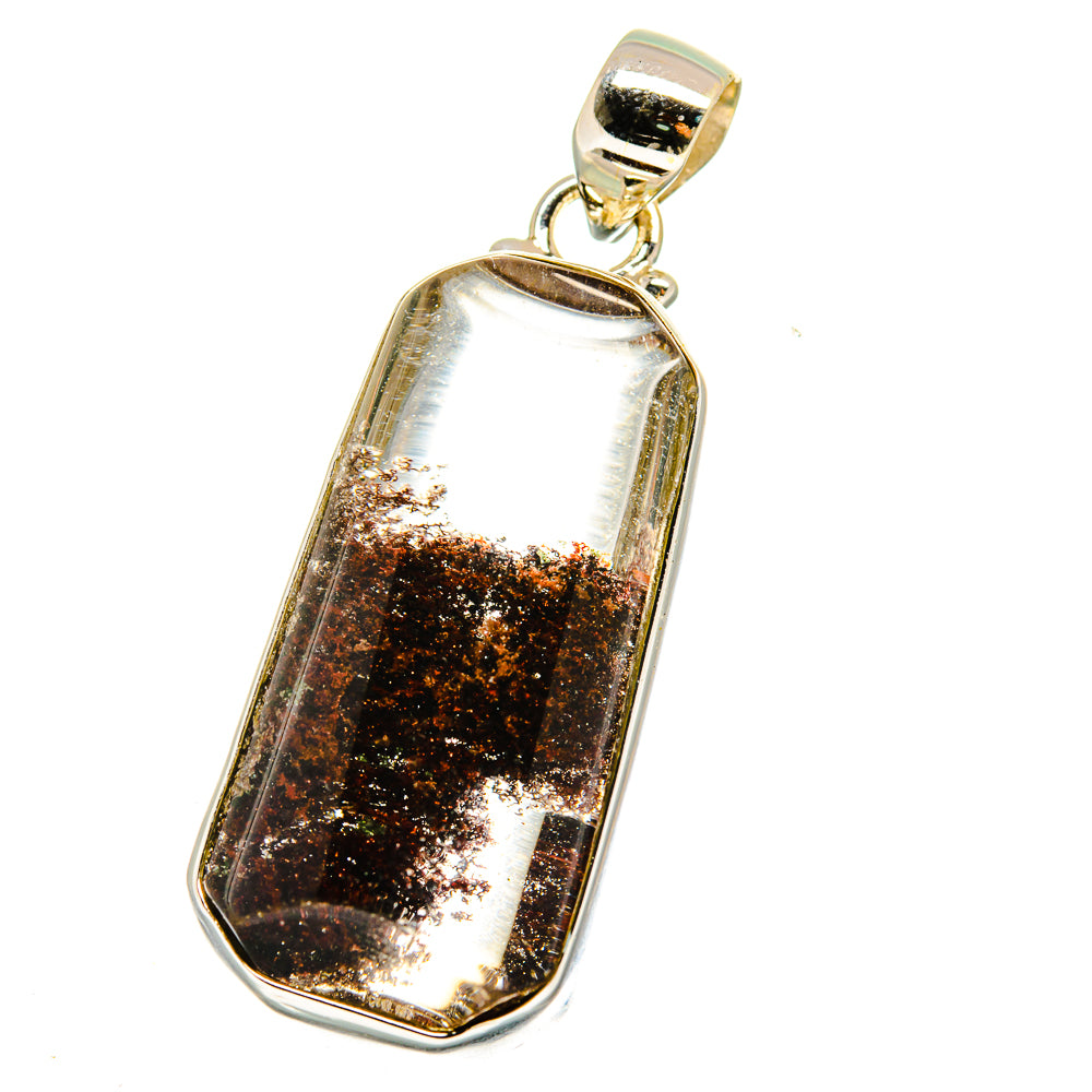 Garden Quartz Pendants handcrafted by Anasilvercos - PD15198
