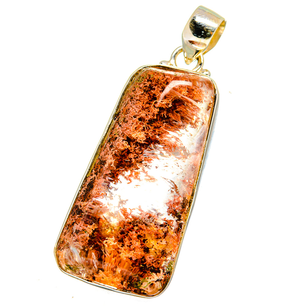 Garden Quartz Pendants handcrafted by Anasilvercos - PD15202