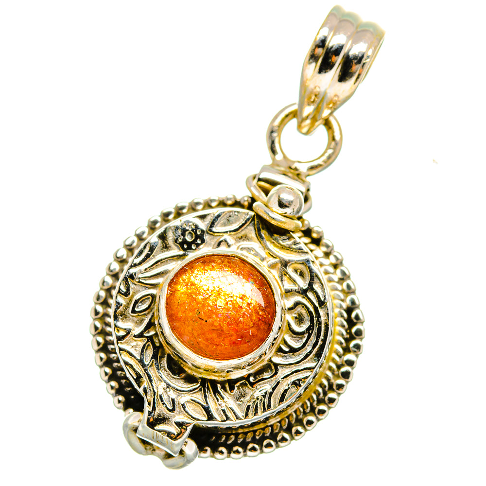 Sunstone Pendants handcrafted by Anasilvercos - PD15222