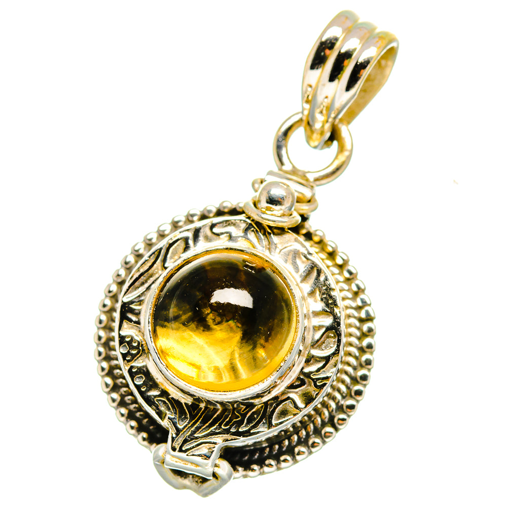 Citrine Pendants handcrafted by Anasilvercos - PD15224