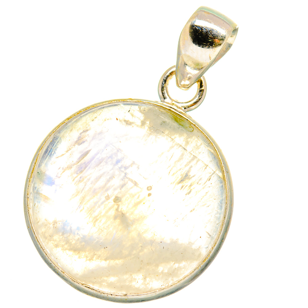 Rainbow Moonstone Pendants handcrafted by Anasilvercos - PD15240