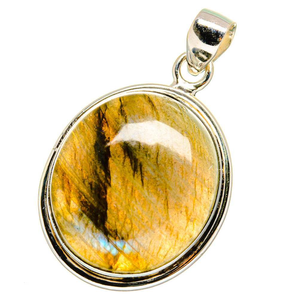 Labradorite Pendants handcrafted by Anasilvercos - PD15281