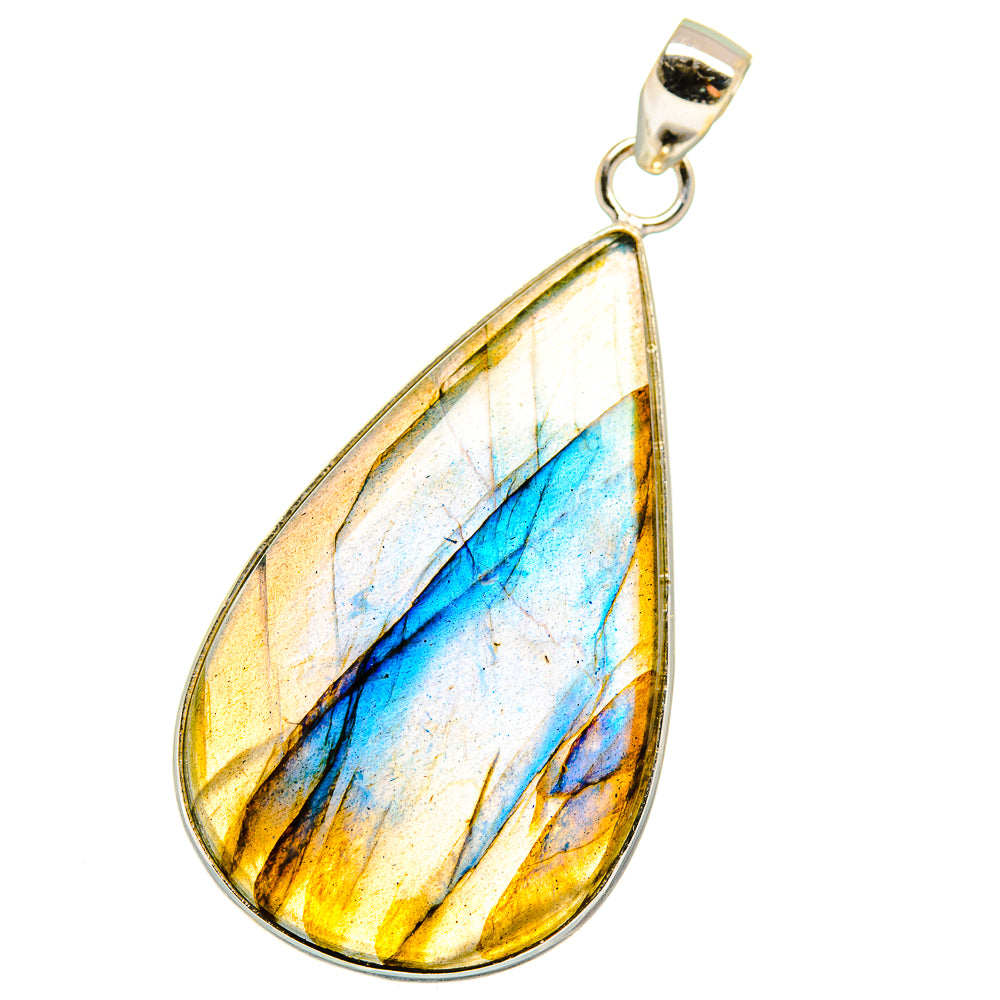 Labradorite Pendants handcrafted by Anasilvercos - PD15283