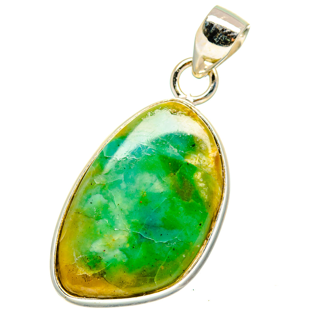 Peruvian Opal Pendants handcrafted by Anasilvercos - PD15289