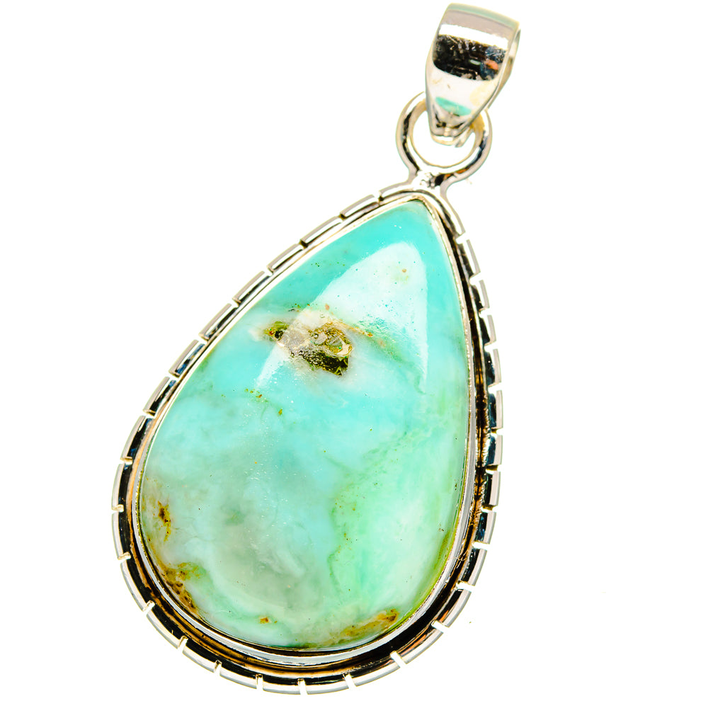 Peruvian Opal Pendants handcrafted by Anasilvercos - PD15290
