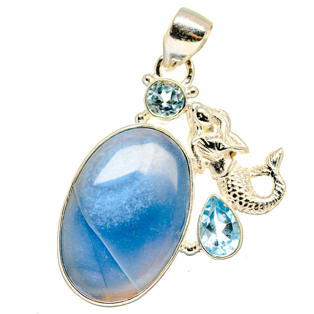 Owyhee Opal Pendants handcrafted by Anasilvercos - PD15291
