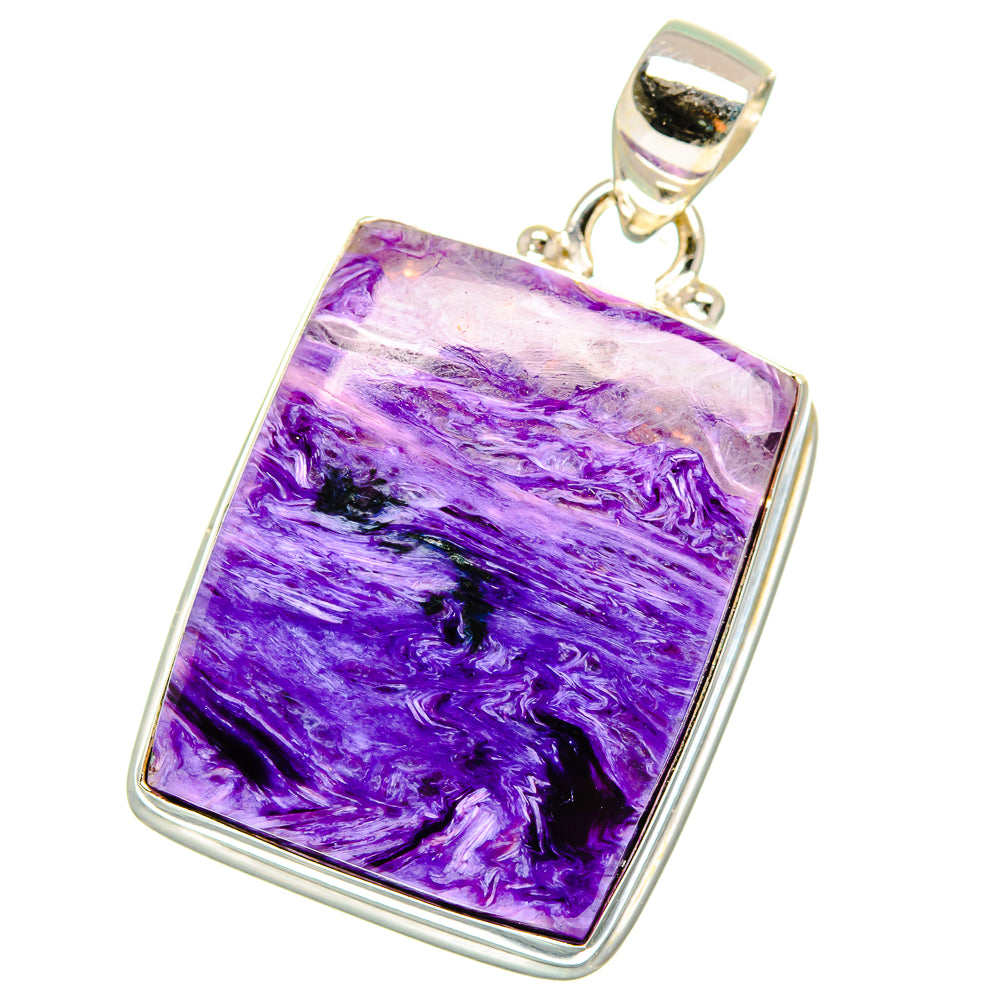Charoite Pendants handcrafted by Anasilvercos - PD15294