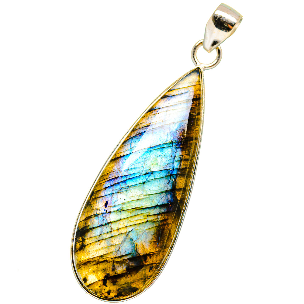 Labradorite Pendants handcrafted by Anasilvercos - PD15318