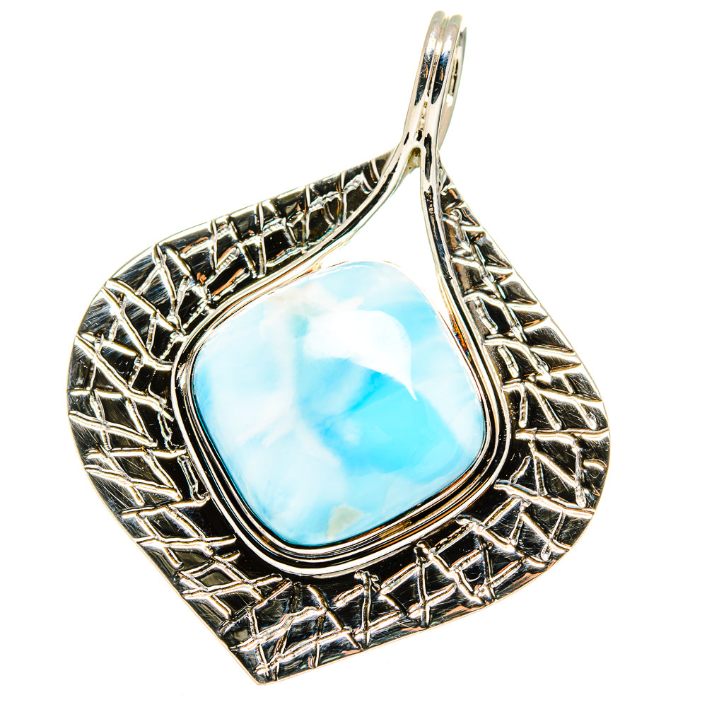 Larimar Pendants handcrafted by Anasilvercos - PD15361