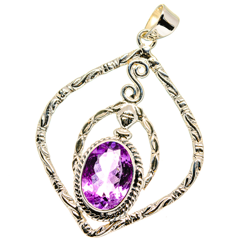Amethyst Pendants handcrafted by Anasilvercos - PD15377