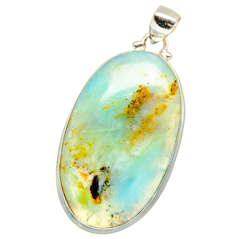 Peruvian Opal Pendants handcrafted by Anasilvercos - PD15410