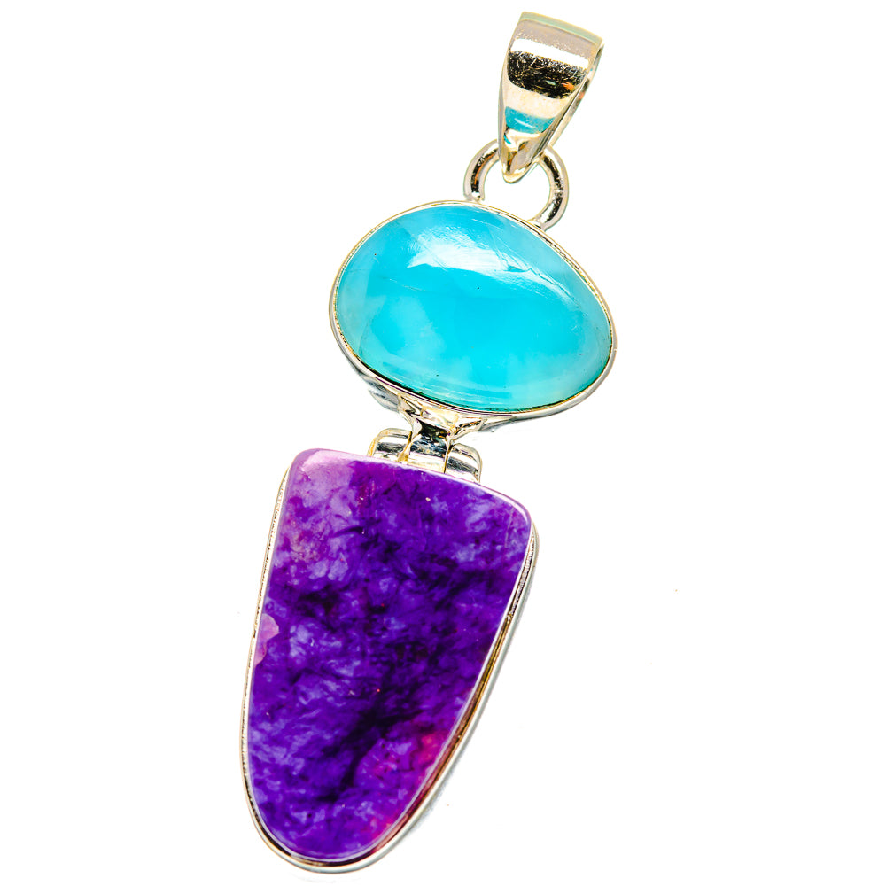 Charoite Pendants handcrafted by Anasilvercos - PD15427