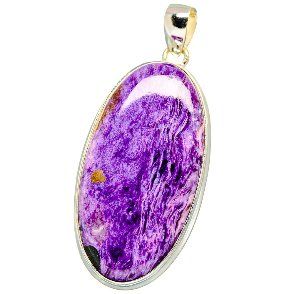 Charoite Pendants handcrafted by Anasilvercos - PD15430