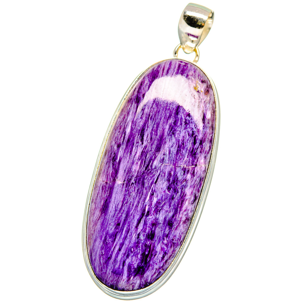 Charoite Pendants handcrafted by Anasilvercos - PD15436